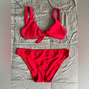 Hollister Red Bikini Set